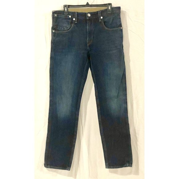 Levis 511 Mens Jeans Size 34x32 Dark Wash Straight Leg Denim Pants VGC! - Picture 1 of 12
